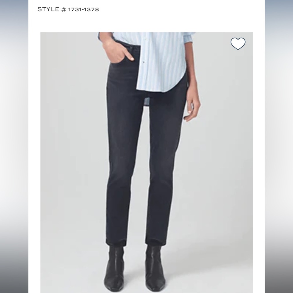 Citizens of Humanity Charlotte hi rise straight leg jeans